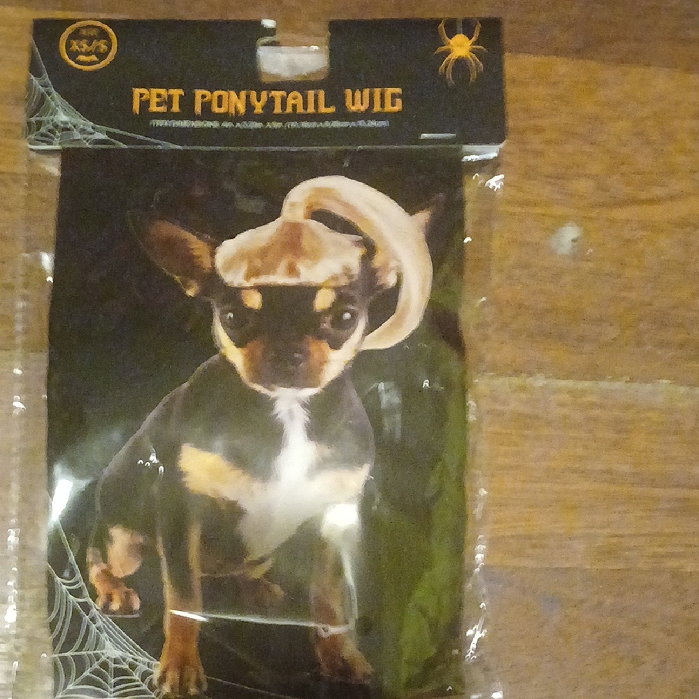 Pet Ponytail Wig for Dogs